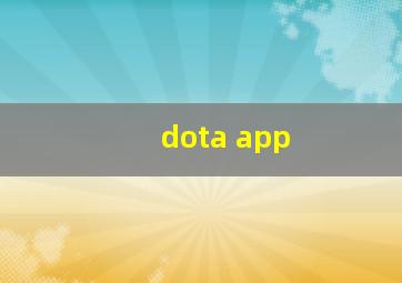 dota app